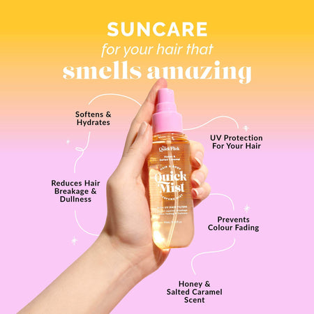 3 in 1 Hair & Body Perfume Mist with UV Hair Filters - - Quick Flick 