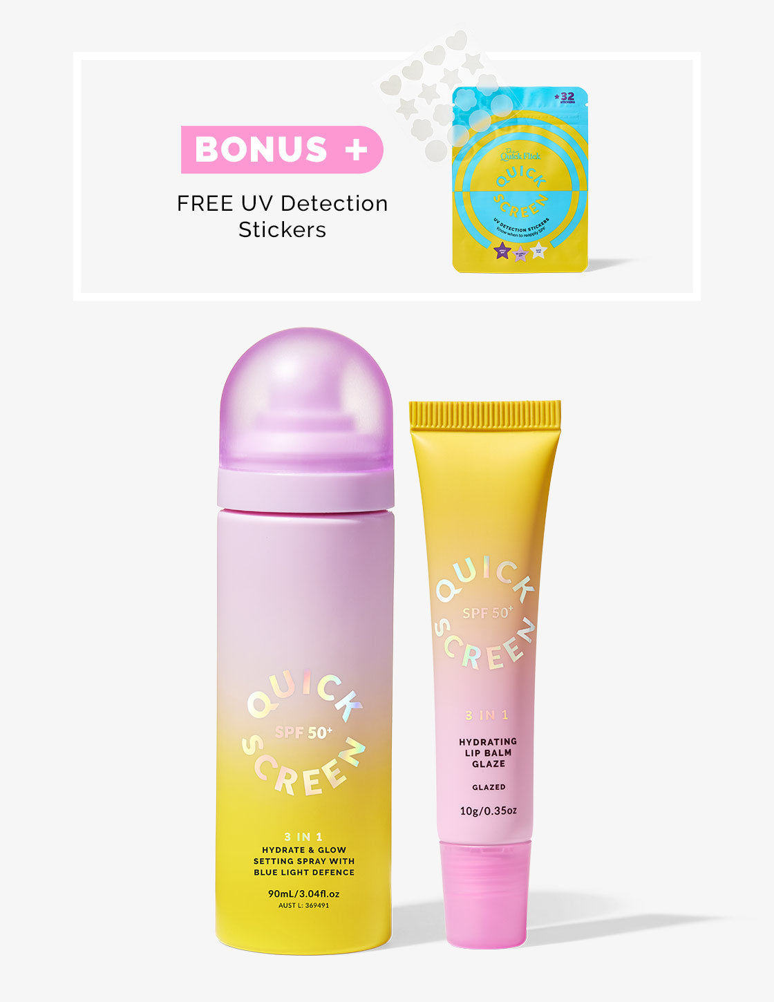 SPF 50+ Glow & Go Duo