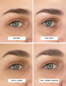 Real results showing 3 ways to use Quick Brow