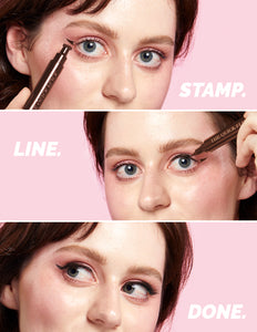 Eyeliner Stamp / 4 Sizes - Hot Fudge